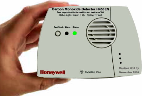 Honeywell家用一氧化碳氣體偵測警報器